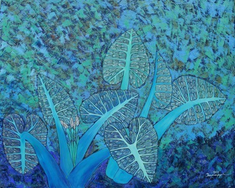 Họa sĩ tài năng Dương Xuân Quyền truyền tải thông điệp ý nghĩa về cuộc sống và con người qua hội họa Họa sĩ Dương Xuân Quyền truyền tải thông điệp cuộc sống qua hội họa