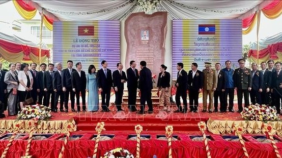 Tôn tạo khu di tích lịch sử Chủ tịch Hồ Chí Minh tại Savannakhet (Lào)