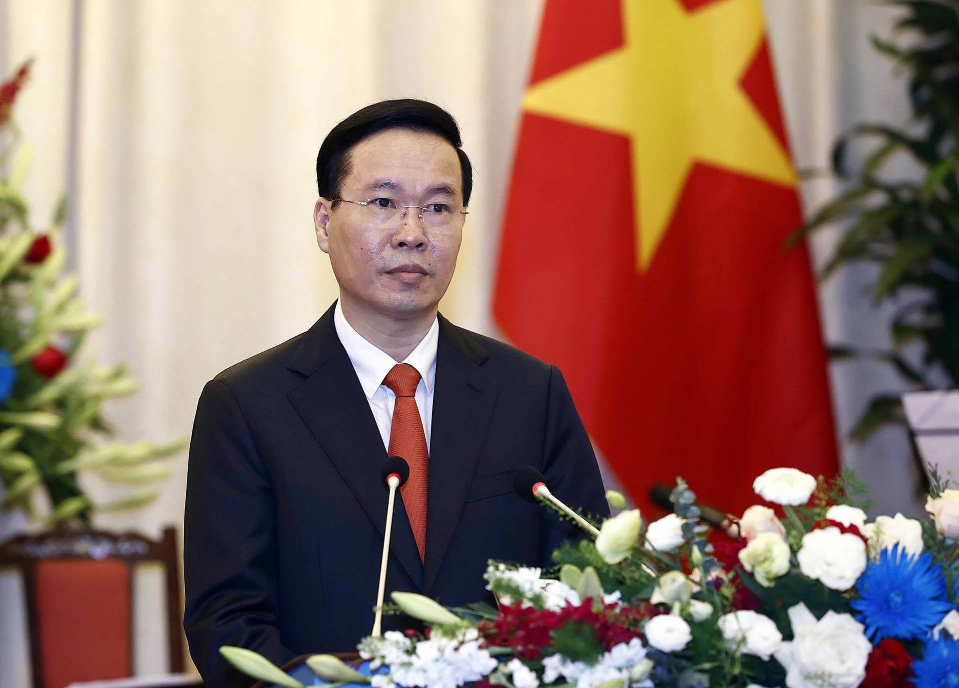 Chủ tịch nước Võ Văn Thưởng. (Nguồn: TTXVN) Chủ tịch nước Võ Văn Thưởng. (Nguồn: TTXVN)