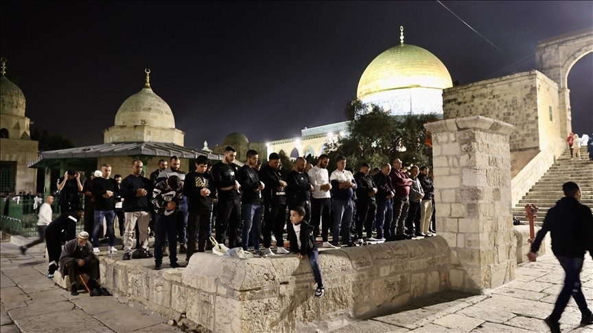 Người Do Thái đổ về đền thờ Al-Aqsa: Jordan cảnh báo Israel, Palestine nói về nguy cơ thành 'bãi chiến trường'. (Nguồn: Anadolu) Người Do Thái đổ về đền thờ Al-Aqsa: Jordan cảnh báo Israel, Palestine nói về nguy cơ thành 'bãi chiến trường'. (Nguồn: Anadolu)