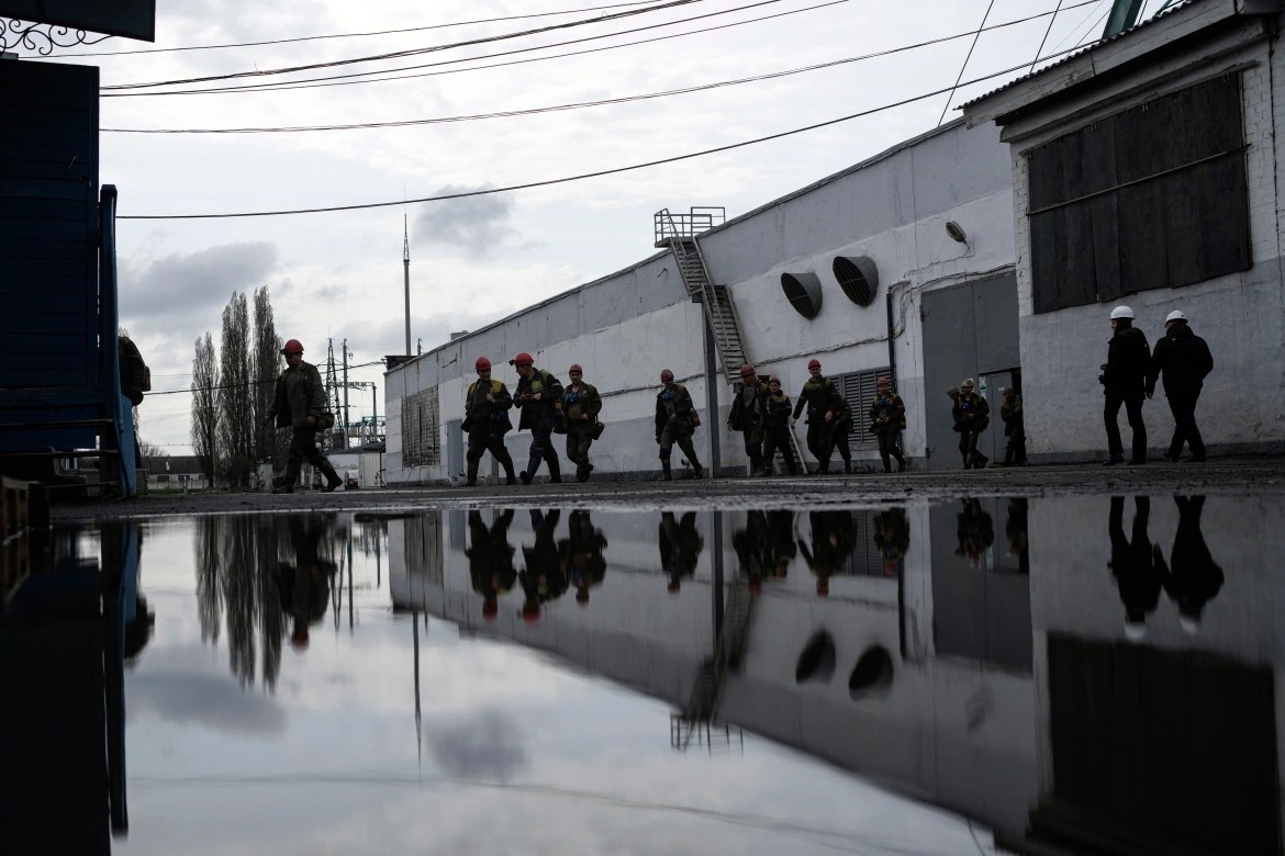 Bên trong hầm mỏ khai thác than của Ukraine