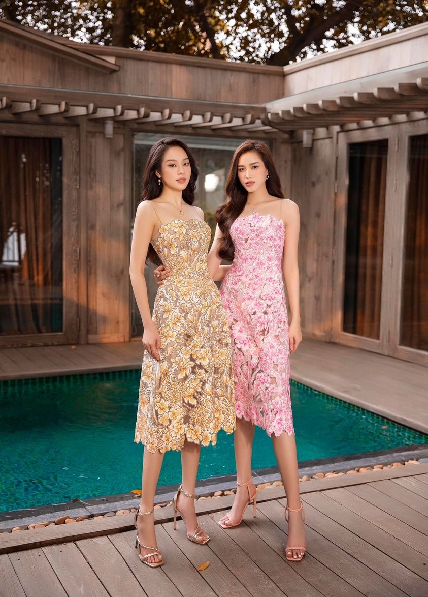 Hoa hậu Thanh Thủy đọ sắc cùng đàn chị Đỗ Thị Hà Hoa hậu Thanh Thủy đọ sắc cùng đàn chị Đỗ Thị Hà