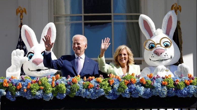 Không khí náo nhiệt tại sự kiện lăn trứng Phục sinh ở Nhà Trắng