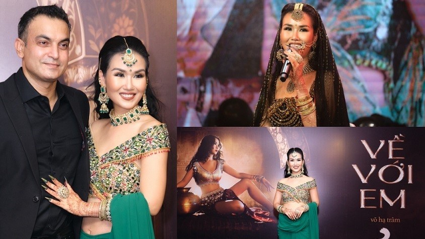 Võ Hạ Trâm hát tiếng Hindi trong MV ca nhạc quay nhiều cảnh đẹp Ấn Độ