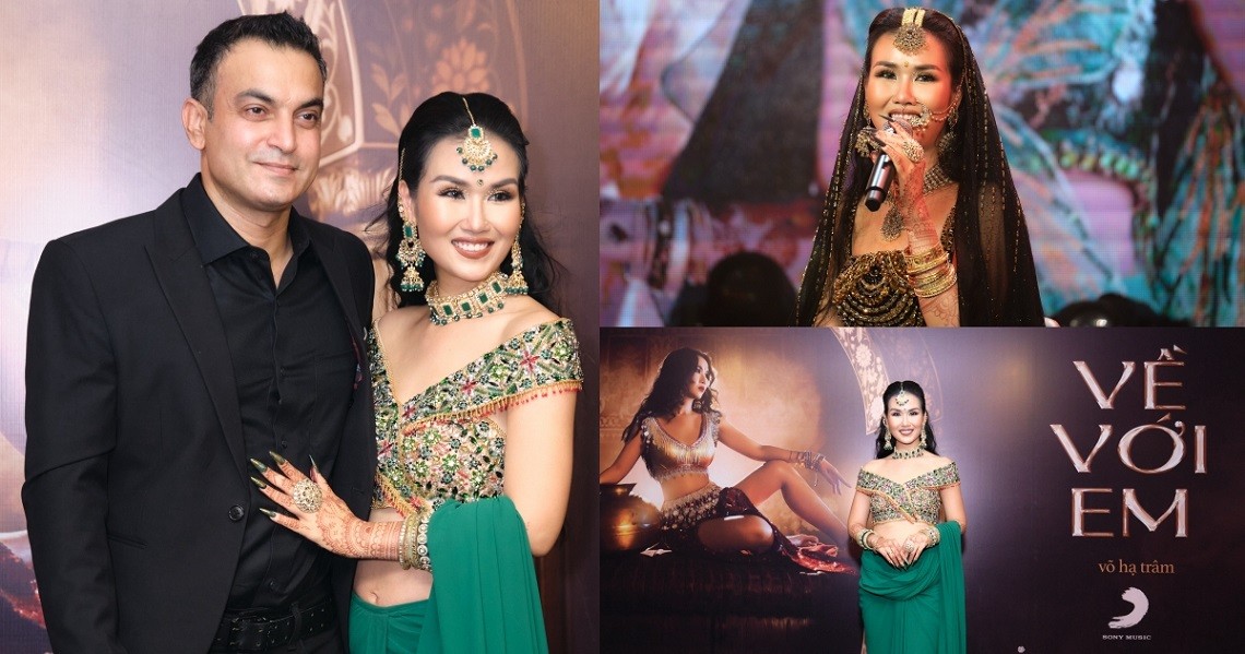 Võ Hạ Trâm hát tiếng Hindi trong MV ca nhạc quay nhiều cảnh đẹp Ấn Độ