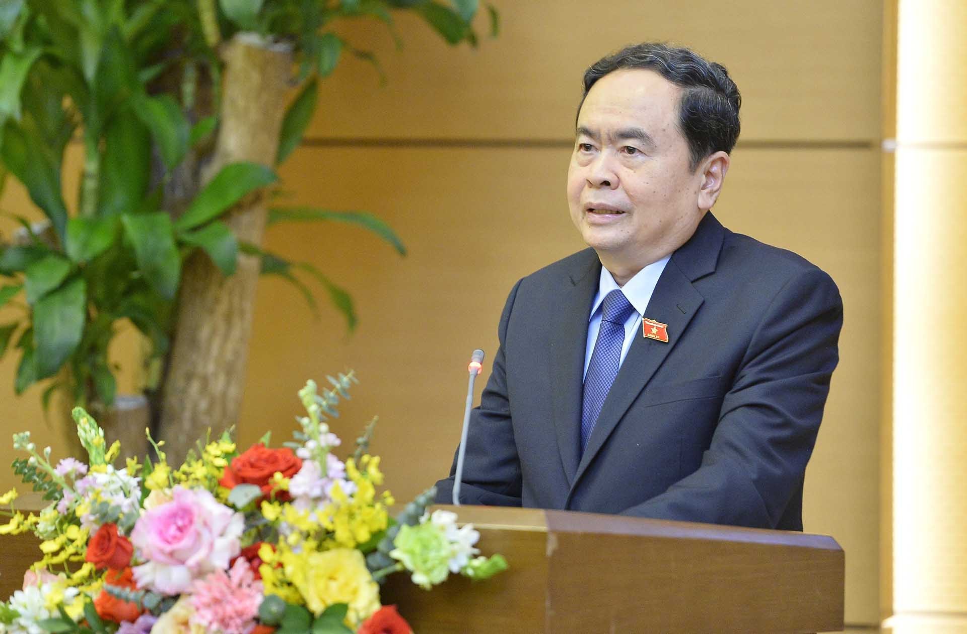 Phân công Phó Chủ tịch Thường trực Quốc hội Trần Thanh Mẫn điều hành hoạt động của Quốc hội Phân công Phó Chủ tịch Thường trực Quốc hội Trần Thanh Mẫn điều hành hoạt động của Quốc hội