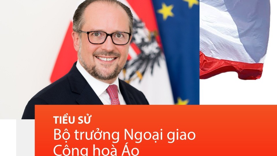 Tiểu sử Bộ trưởng Ngoại giao Cộng hoà Áo Alexander Schallenberg