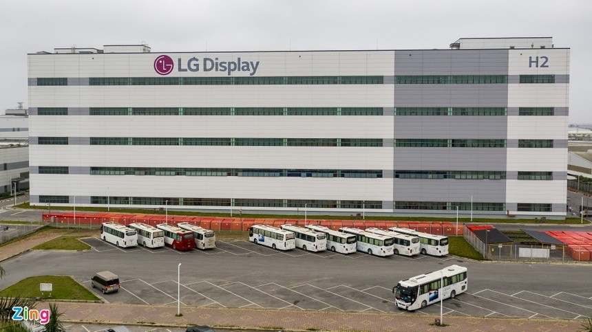 Nhà máy của LG tại Hải Phòng. (Ảnh: Việt Linh) Nhà máy của LG tại Hải Phòng. (Ảnh: Việt Linh)