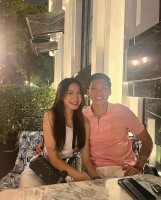 Doãn Hải My tình tứ bên bạn trai - cầu thủ Đoàn Văn Hậu