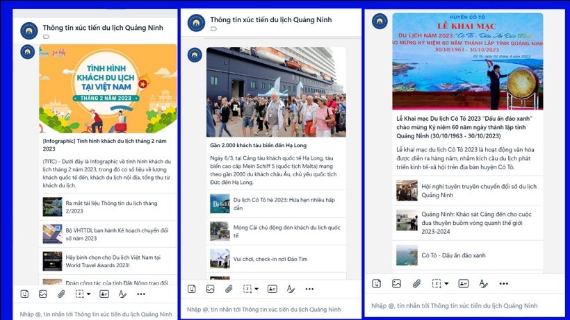 Du lịch Quảng Ninh ' chuyển đổi số, từng bước vươn tầm khu vực và quốc tế Du lịch Quảng Ninh 'chuyển mình' với chuyển đổi số, từng bước vươn tầm khu vực và quốc tế