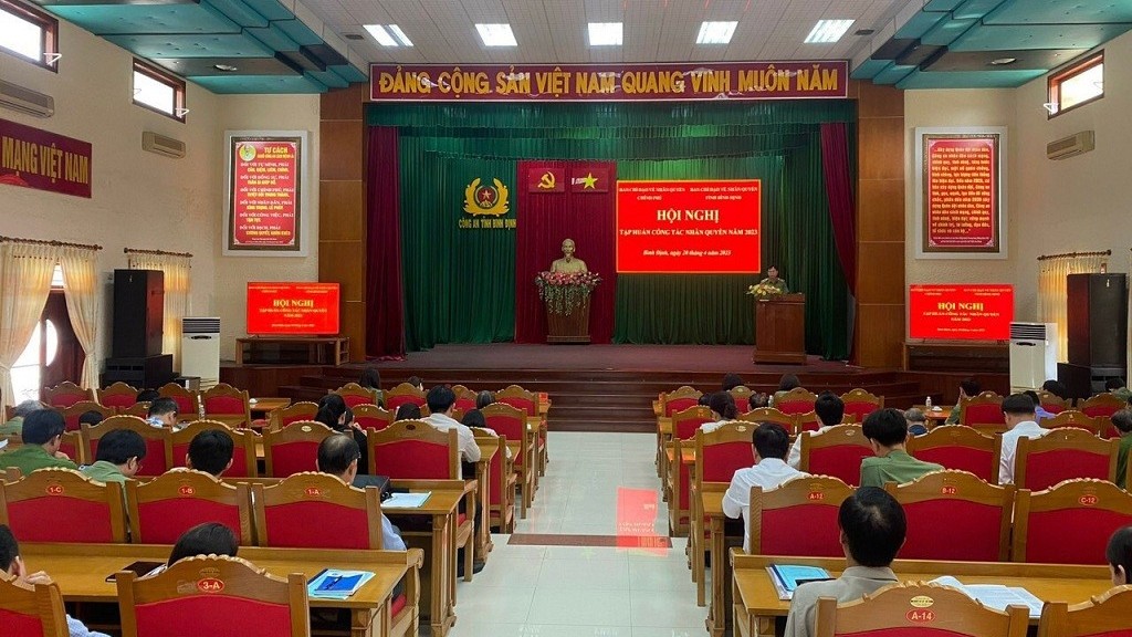 Bình Định tổ chức tập huấn công tác nhân quyền năm 2023