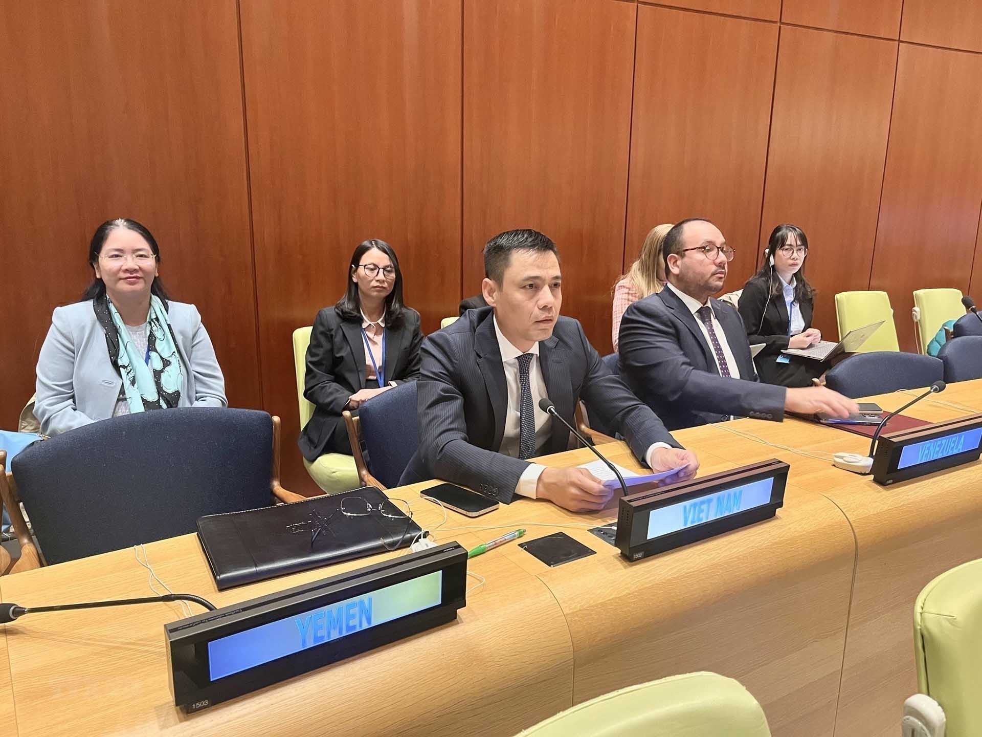 Việt Nam nhấn mạnh vai trò của chủ nghĩa đa phương trong giải quyết các vấn đề toàn cầu, đảm bảo tài chính cho phát triển Việt Nam nhấn mạnh vai trò của chủ nghĩa đa phương trong giải quyết các vấn đề toàn cầu, đảm bảo tài chính cho phát triển