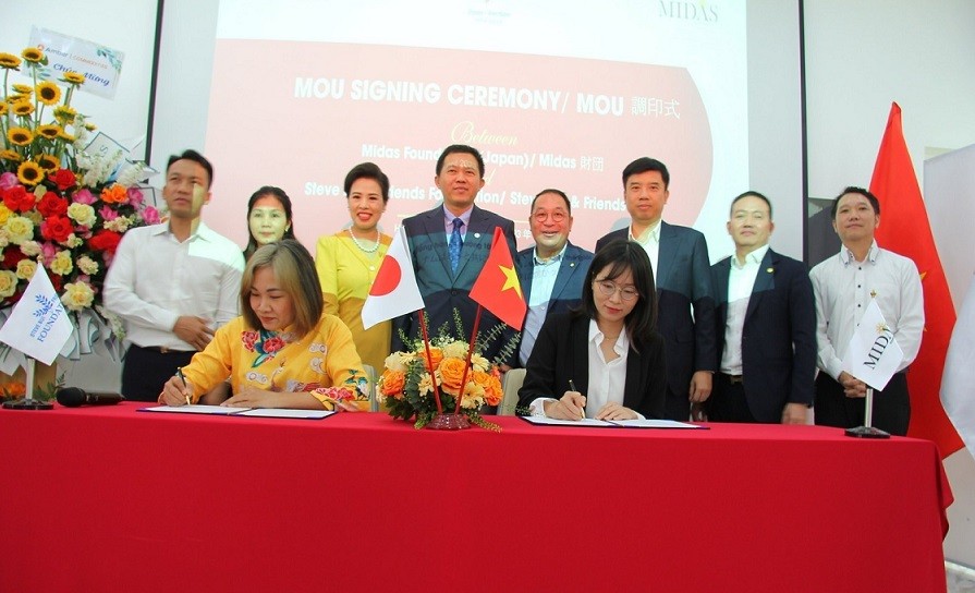 Hợp tác Quỹ Steve Bui & Những người bạn và Quỹ Midas, Nhật Bản Hợp tác Quỹ Steve Bui & Những người bạn và Quỹ Midas, Nhật Bản