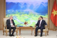 Thủ tướng Phạm Minh Chính tiếp Bộ trưởng Nông nghiệp Thụy Sỹ Christian Hofer