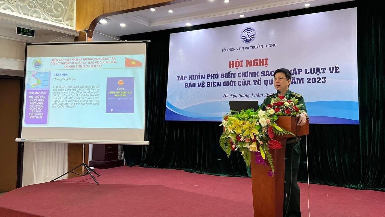 Tăng cường truyền thông chính sách, pháp luật về bảo vệ biên giới của Tổ quốc