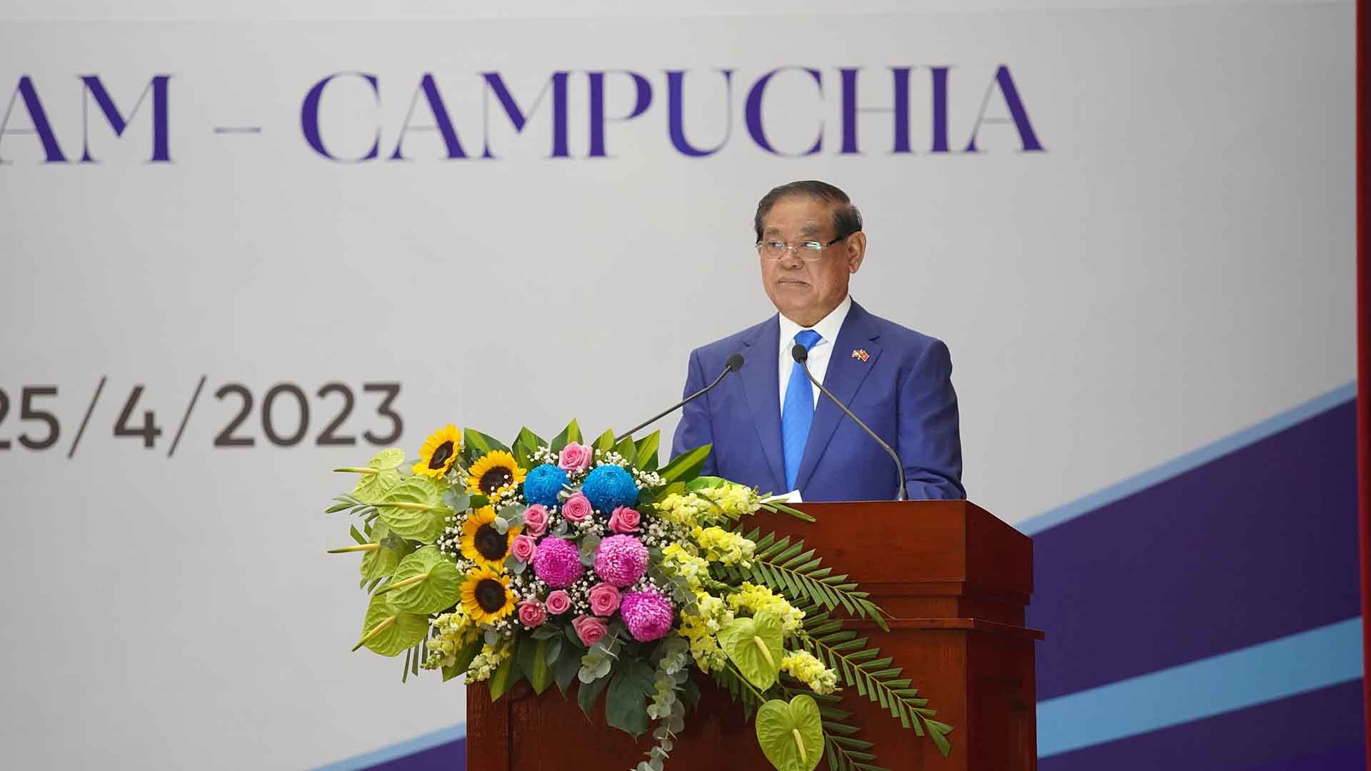 Hội nghị hợp tác và phát triển các tỉnh biên giới Việt Nam-Campuchia lần thứ 12