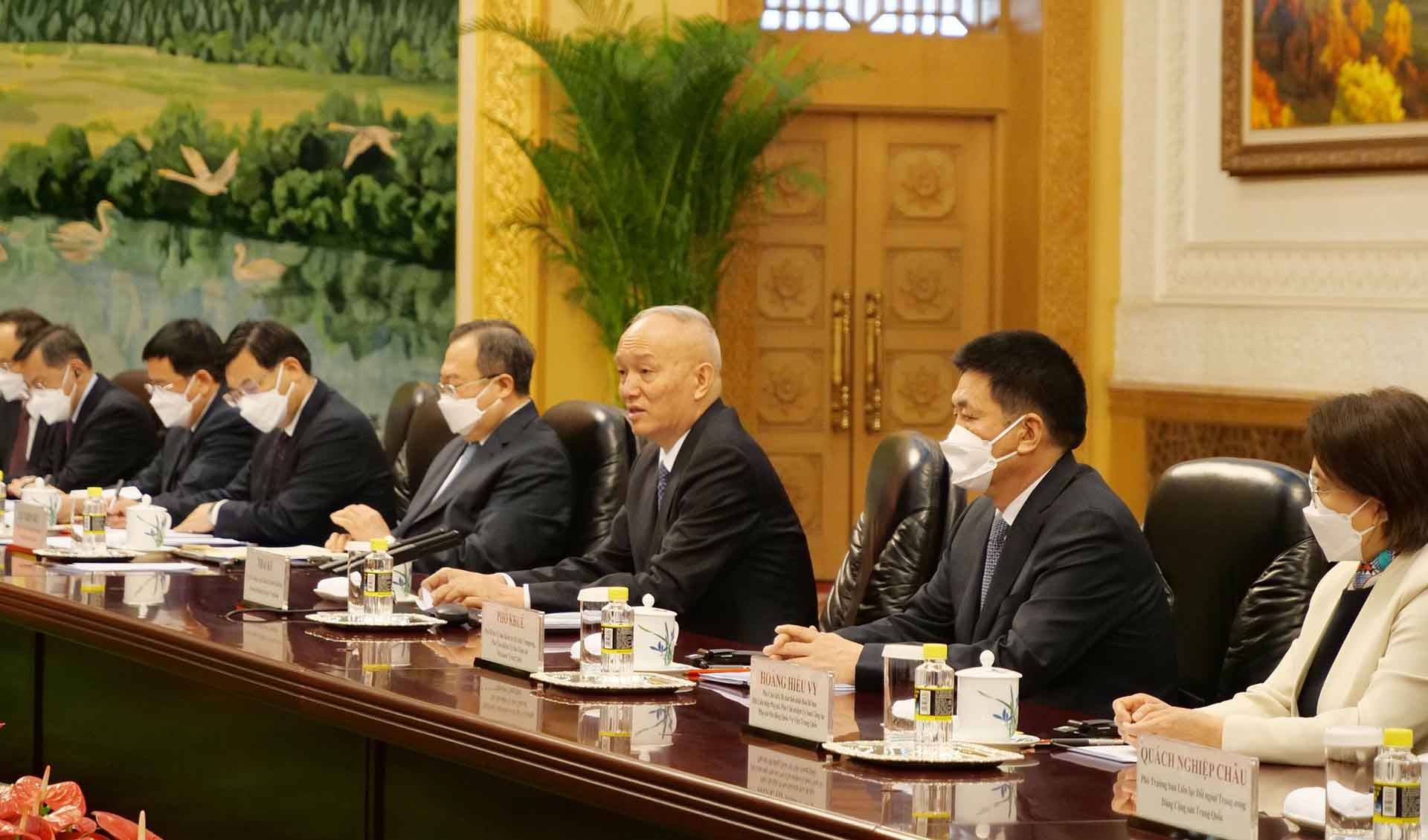 Đoàn đại biểu Đảng Cộng sản Việt Nam thăm và làm việc tại Trung Quốc