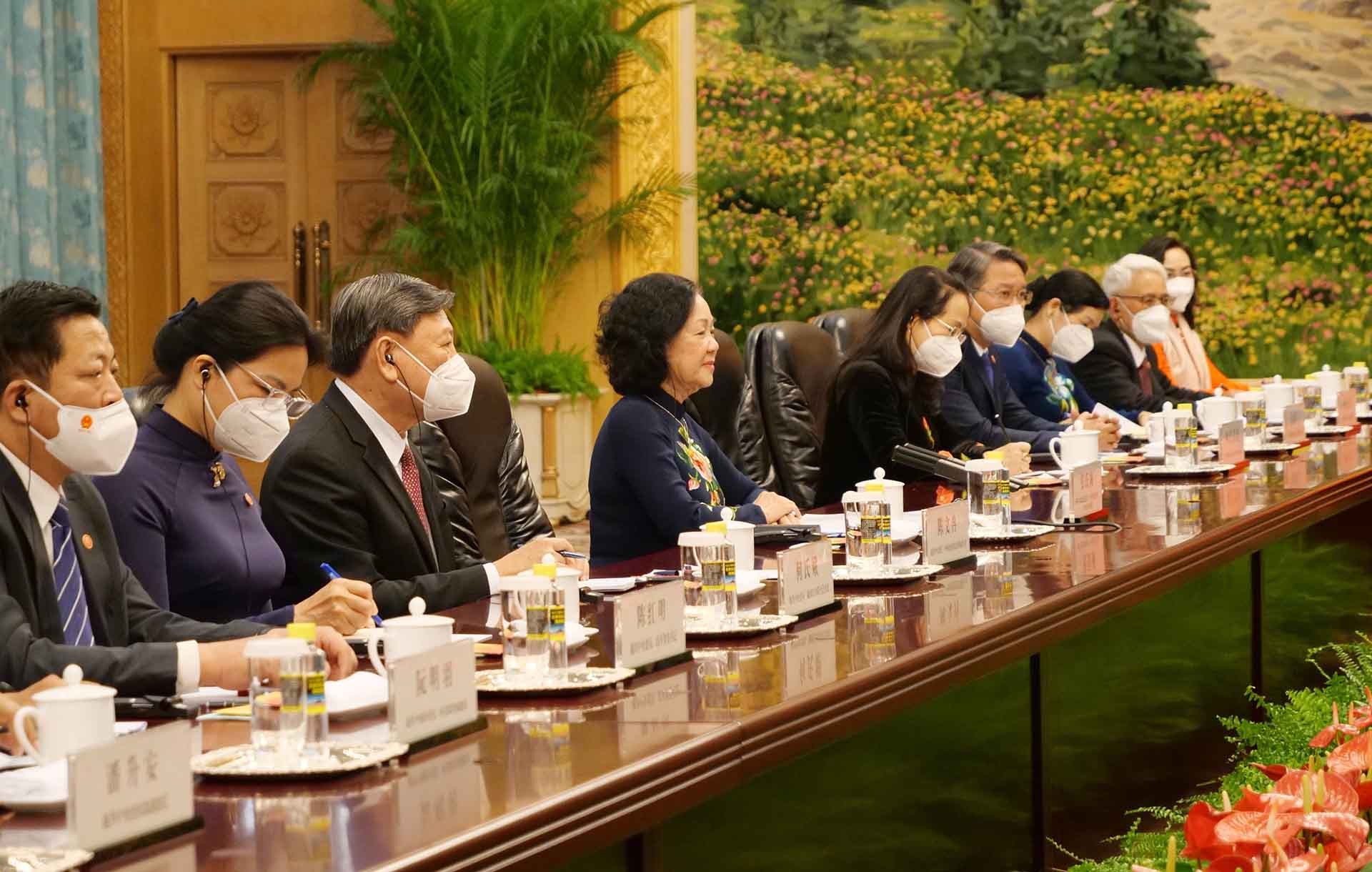 Đoàn đại biểu Đảng Cộng sản Việt Nam thăm và làm việc tại Trung Quốc