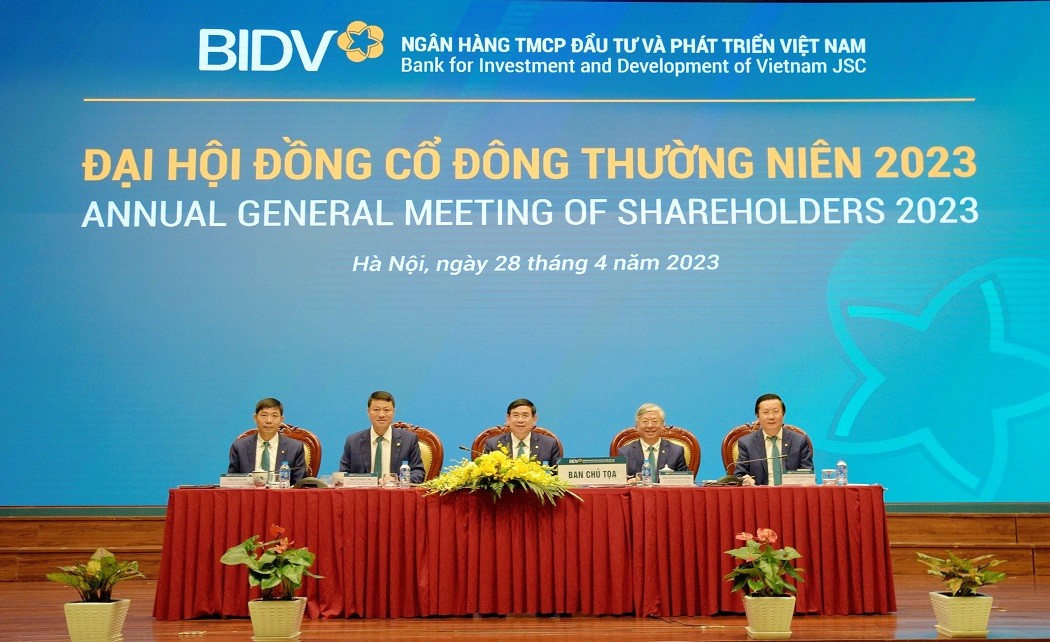 BIDV đạt lợi nhuận trước thuế 6,6 nghìn tỷ đồng quý I/2023 BIDV tổ chức Đại hội đồng cổ đông thường niên năm 2023