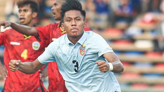 U22 Myanmar nhọc nhằn đánh bại U22 Timor Leste
