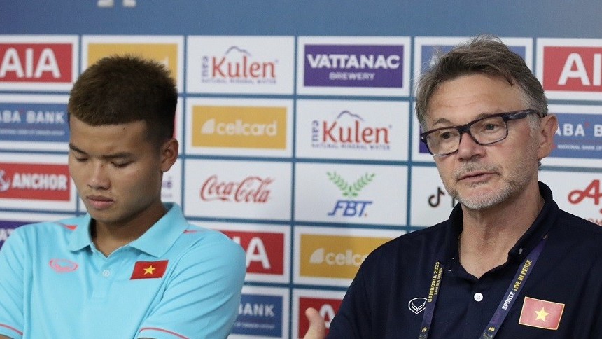 SEA Games 32: U22 Việt Nam có lợi thế phục hồi thể lực trước trận đấu gặp U22 Malaysia