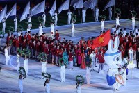 Vietnam team attended SEA Games 32 opening ceremony with 1,003 members