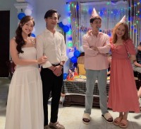 Soi hậu trường hài hước, đáng yêu phim Gia đình mình vui bất thình lình