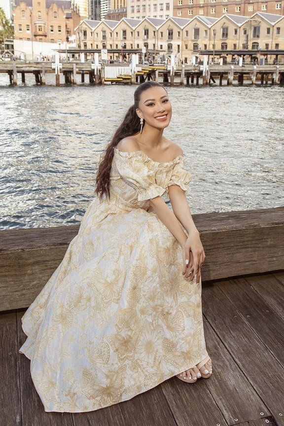 Hoa hậu Ngọc Châu và Á hậu Kim Duyên