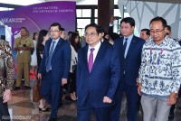 ASEAN 42: Thủ tướng Phạm Minh Chính đến Labuan Bajo, bắt đầu các hoạt động tại Hội nghị cấp cao ASEAN 42