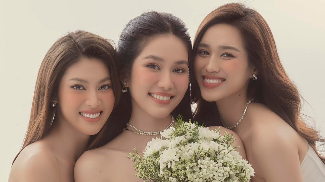 Lộ ảnh cưới đẹp lung linh của Á hậu Phương Anh