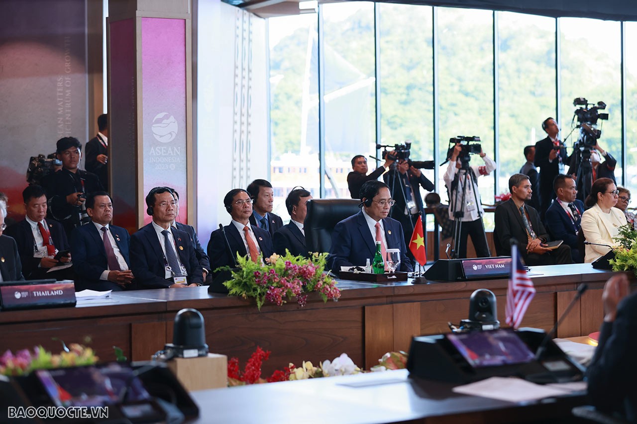 Thủ tướng Phạm Minh Chính dự lễ khai mạc Hội nghị cấp cao ASEAN 42 tại Labuan Bajo, Indonesia Thủ tướng Phạm Minh Chính dự lễ khai mạc Hội nghị cấp cao ASEAN 42 tại Labuan Bajo, Indonesia