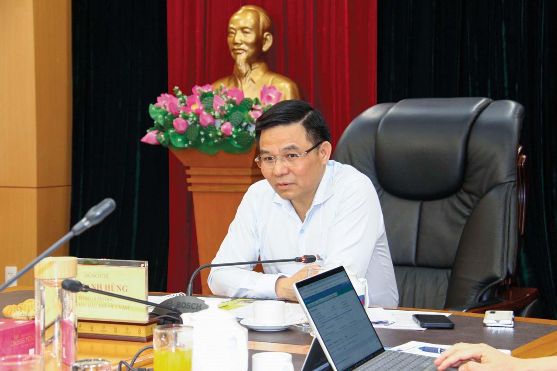 Ông Lê Mạnh Hùng. (Nguồn: PVN) Ông Lê Mạnh Hùng. (Nguồn: PVN)