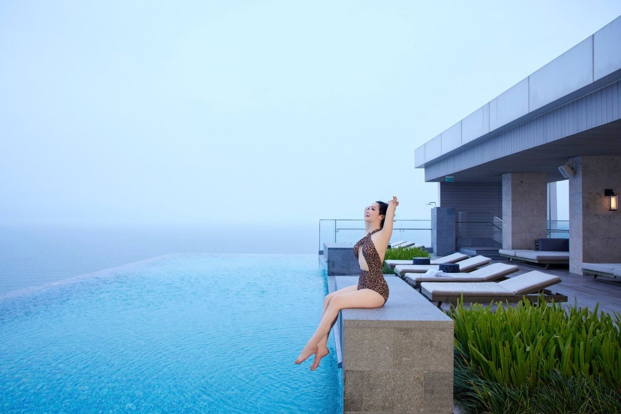 Body nóng bỏng của Hoa hậu Giáng My