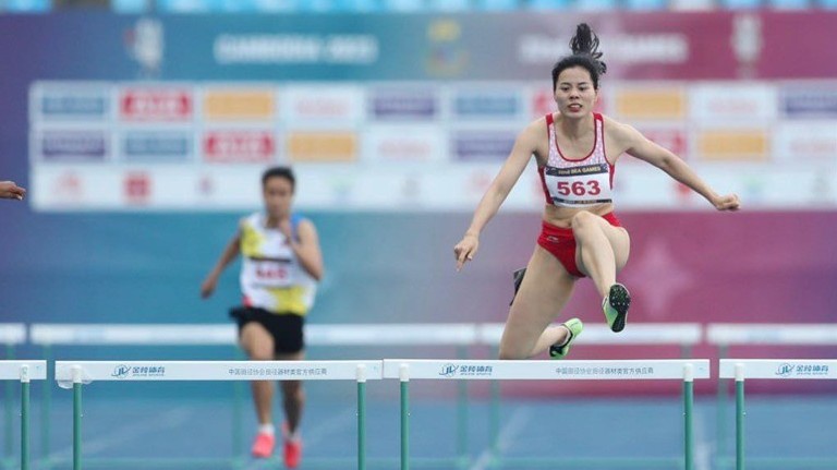Nguyễn Thị Huyền đạt thành tích nhiều HCV nhất môn điền kinh lịch sử SEA Games