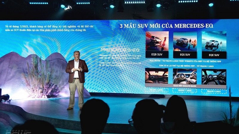 Mercedes-Benz sẽ cho ra mắt thị trường Việt Nam thêm 3 mẫu xe điện