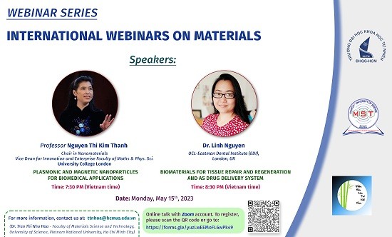 Hai nhà khoa học Việt chia sẻ về vật liệu nano ứng dụng trong Y-sinh học