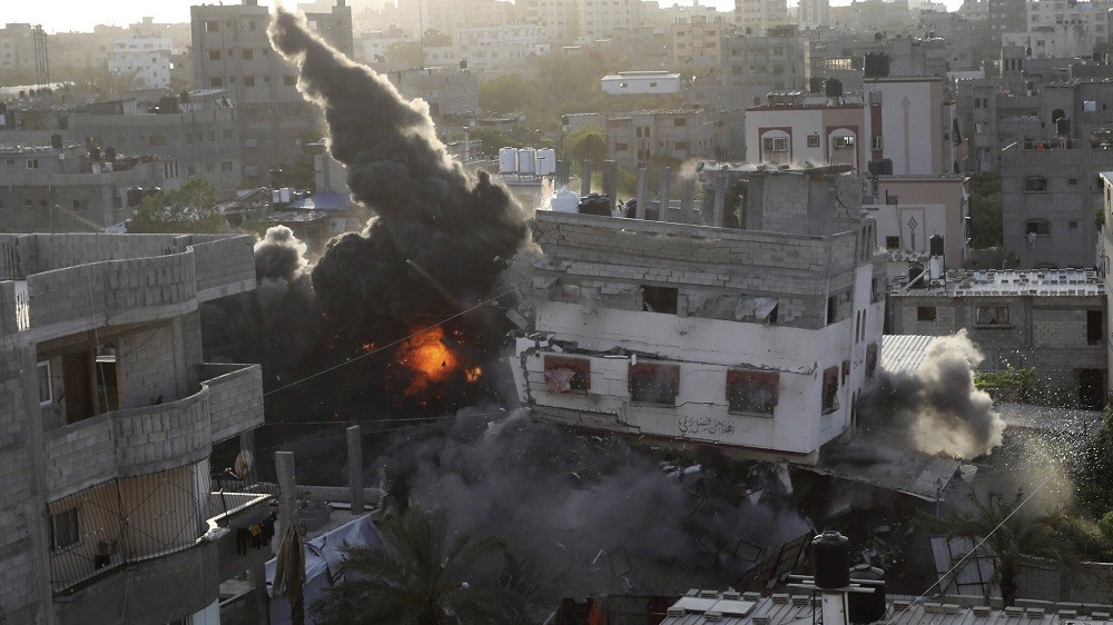 Israel nã pháo vào vị trí của Hamas ở dải Gaza