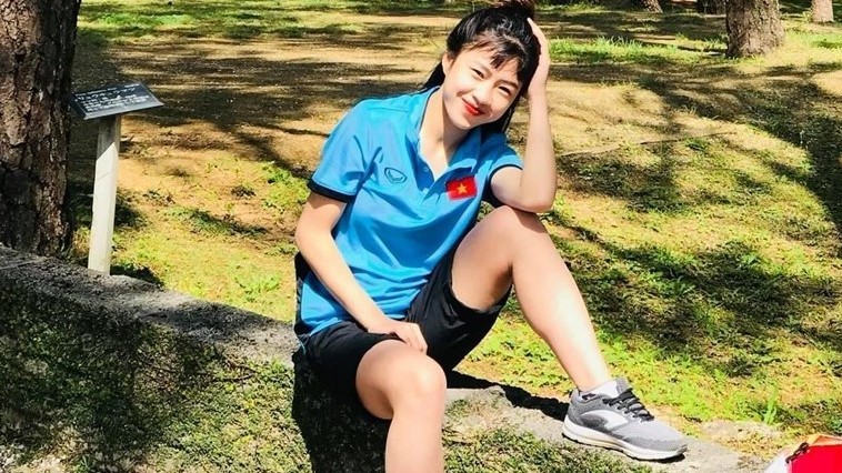 Ngắm nhan sắc đời thường của 'hoa khôi' đội tuyển nữ Việt Nam Thanh Nhã