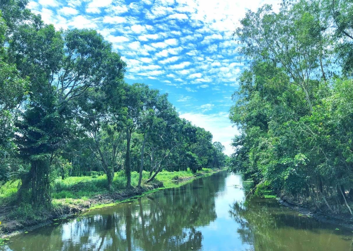 Lung Ngọc Hoàng là vùng đất ngập nước mang đầy vẻ hoang sơ, huyền bí