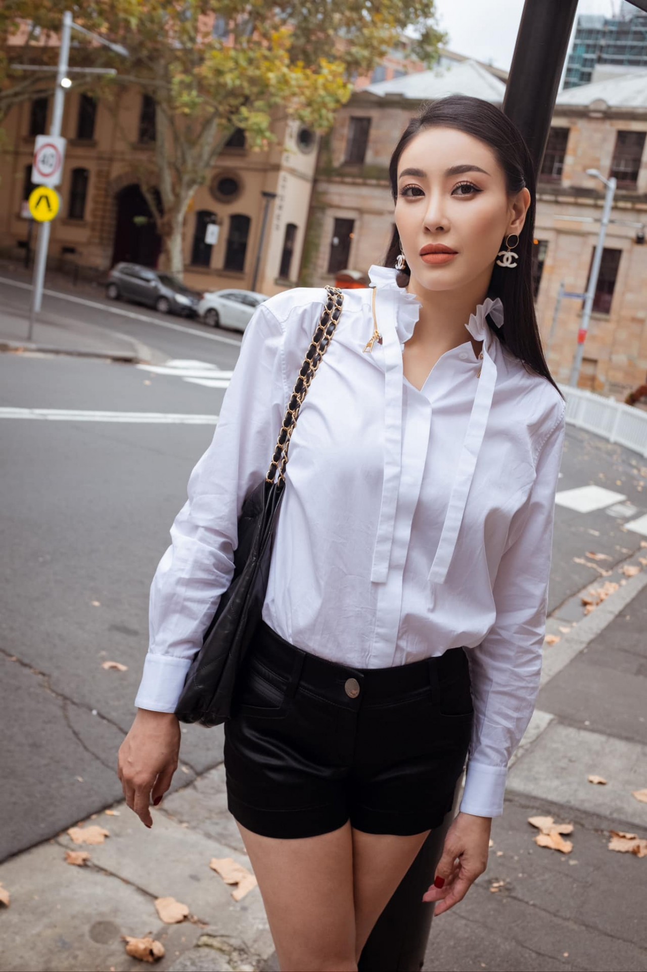 Hoa hậu Hà Kiều Anh đăng bộ ảnh mừng tuổi mới