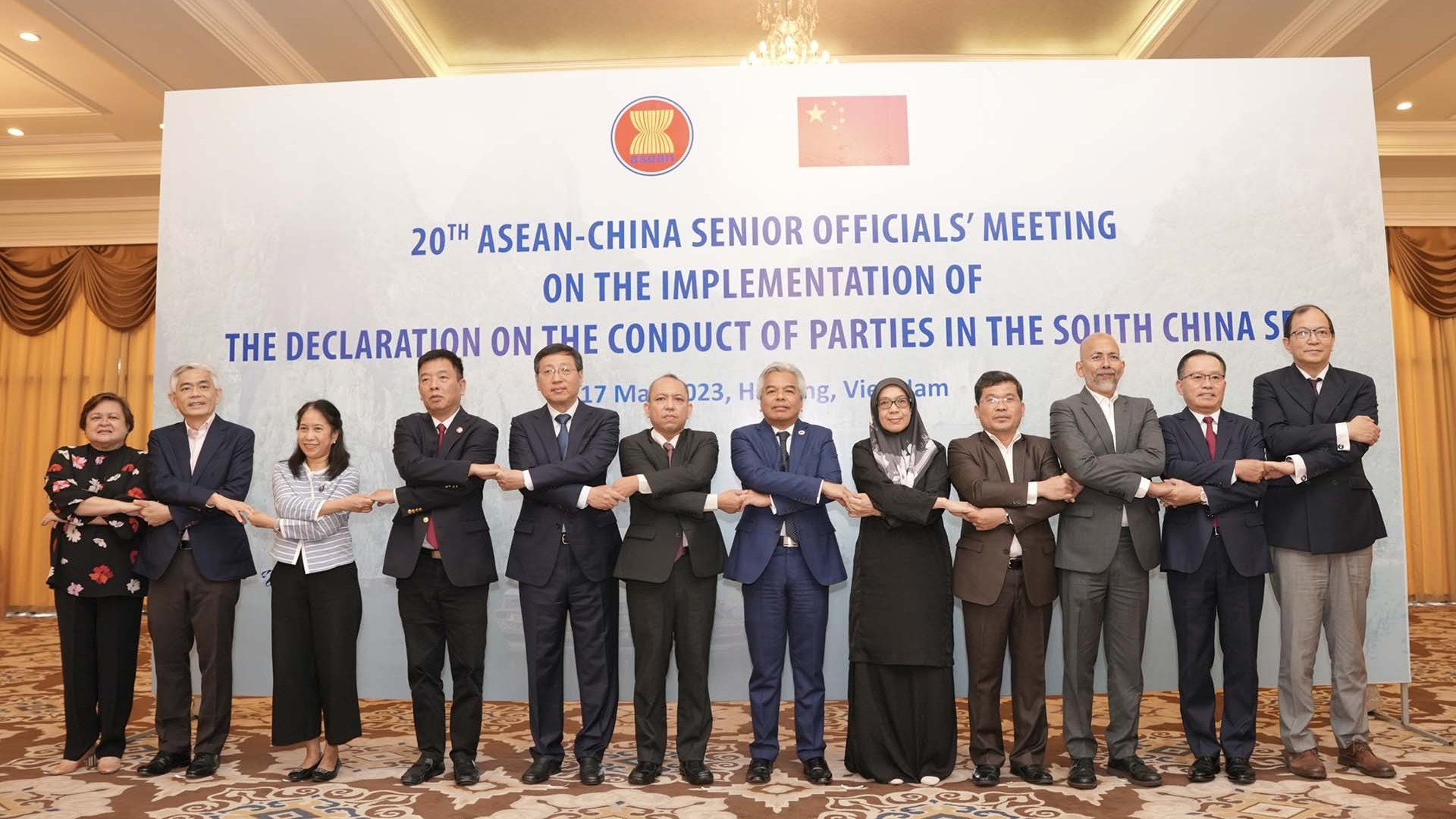 Hội nghị Quan chức cao cấp ASEAN-Trung Quốc lần thứ 20 về thực hiện Tuyên bố ứng xử của các bên tại Biển Đông