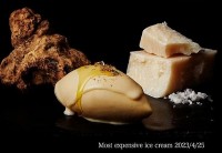 Nhật Bản: Món kem đắt nhất thế giới vì có thành phần của nấm truffle