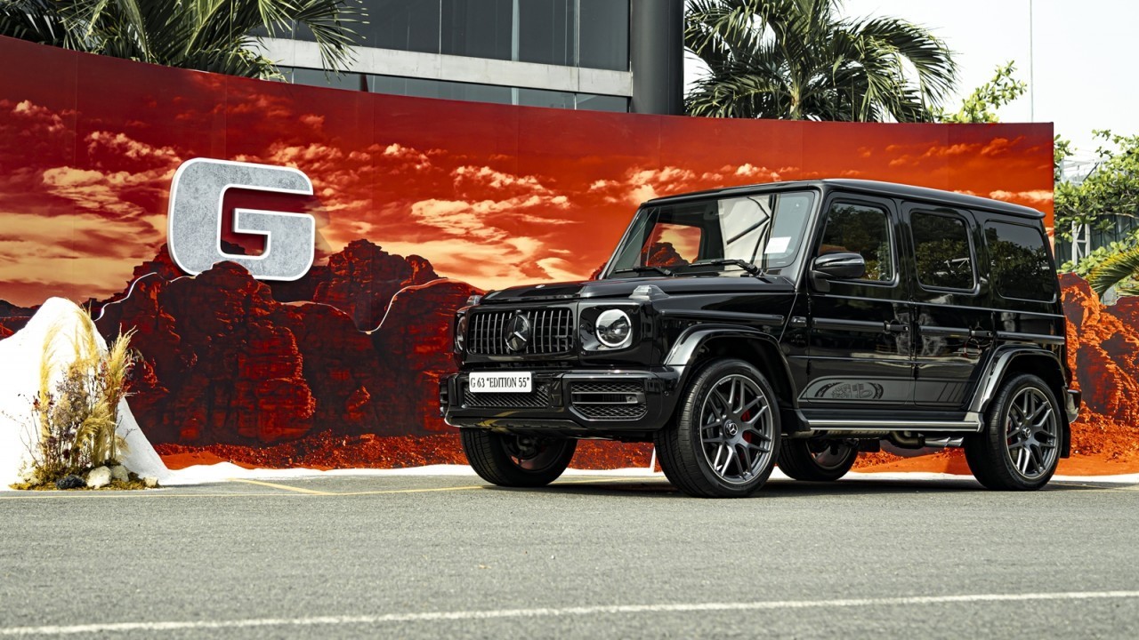 Cận cảnh chi tiết SUV hạng sang - Mercedes-AMG G63 Edition 55 2023, giá từ 12,6 tỷ đồng