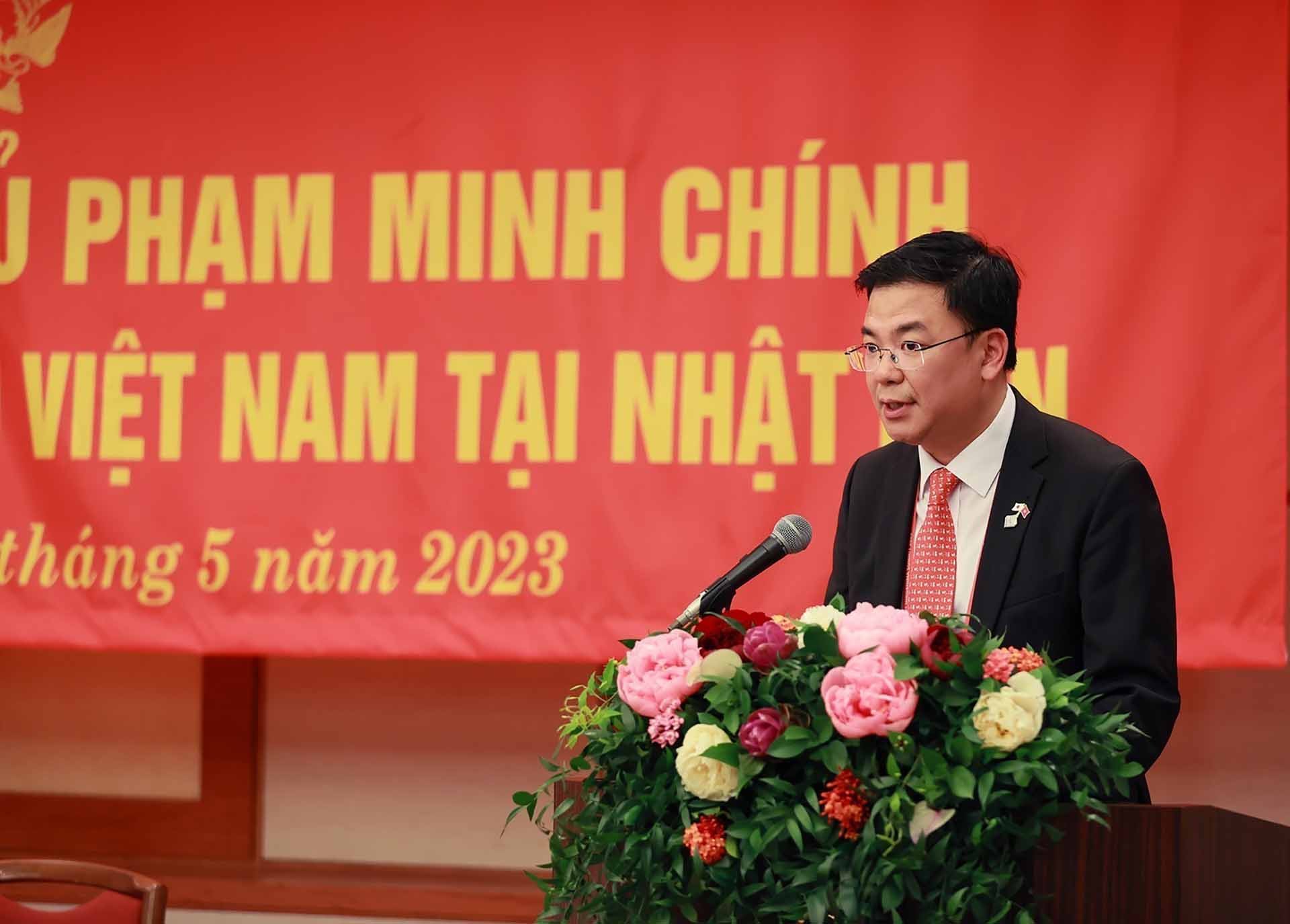 Thủ tướng Phạm Minh Chính gặp cộng đồng người Việt Nam tại Nhật Bản