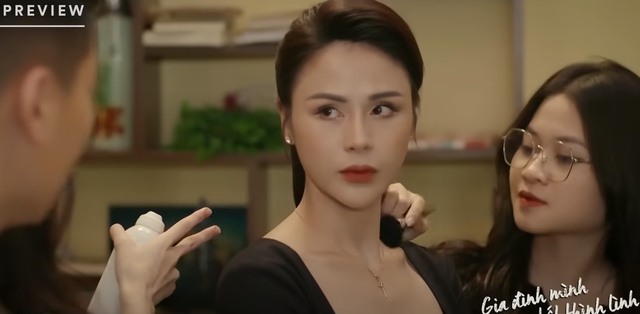 Gia đình mình vui bất thình lình tập 22: Hà Lan (Lương Thu Trang) lộ diện sang chảnh, Trâm Anh bị ăn tát trước mặt chồng và chị dâu