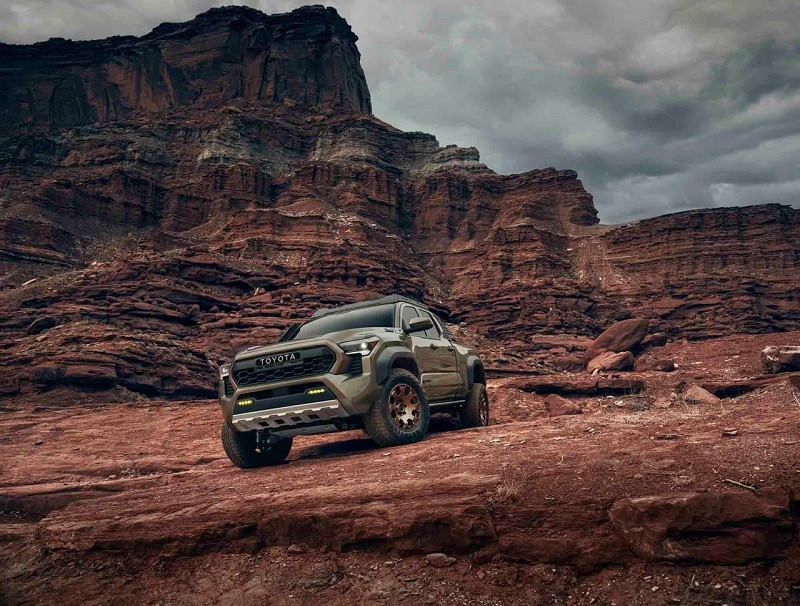 Toyota Tacoma 2024 được trang bị nhiều tính năng hỗ trợ địa hình đồi núi Toyota Tacoma 2024 được trang bị nhiều tính năng hỗ trợ địa hình đồi núi