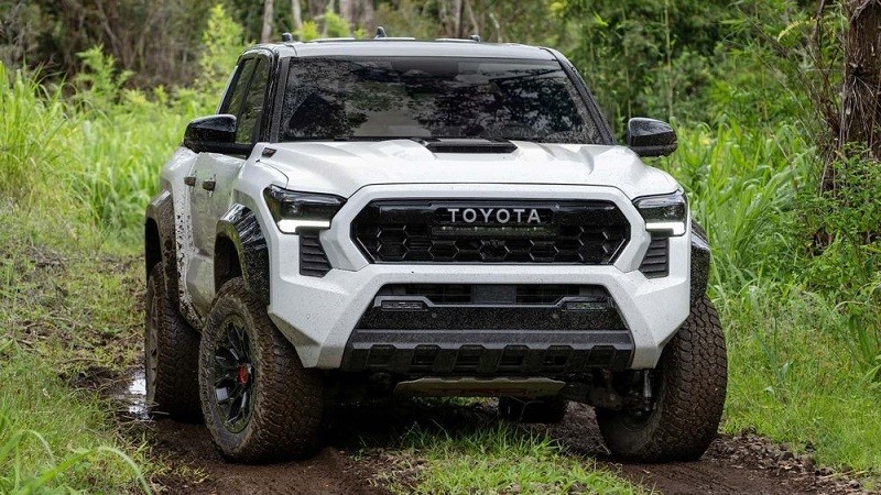 Toyota Tacoma 2024 được phát triển dựa trên cấu trúc khung gầm TNGA-F của hãng Toyota Toyota Tacoma 2024 được phát triển dựa trên cấu trúc khung gầm TNGA-F của hãng Toyota
