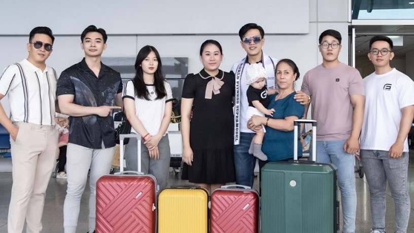 Ngô Hoàng Lĩnh lên đường dự thi World Fitness Supermodel 2023