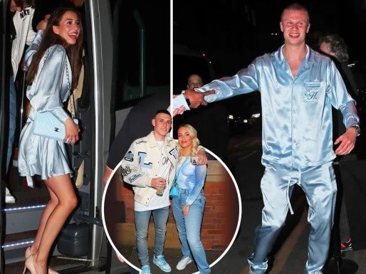 Vô địch Ngoại hạng Anh 2022/23, Erling Haaland và đồng đội Man City dự tiệc riêng tư bên người thân