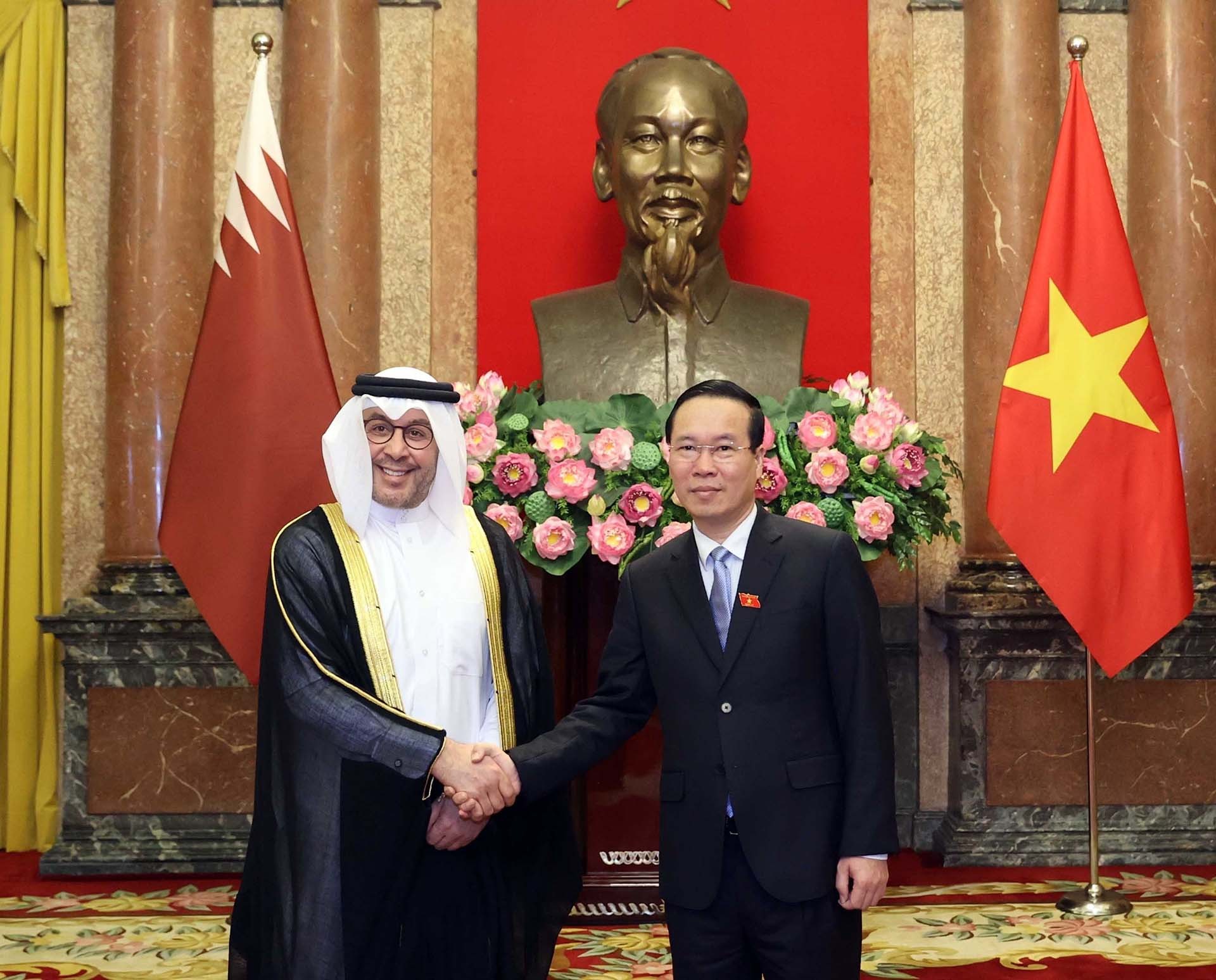 Chủ tịch nước Võ Văn Thưởng tiếp Đại sứ các nước trình Quốc thư Chủ tịch nước Võ Văn Thưởng tiếp Đại sứ các nước trình Quốc thư